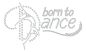 Preview: strass-motiv-born-to-dance-crystal