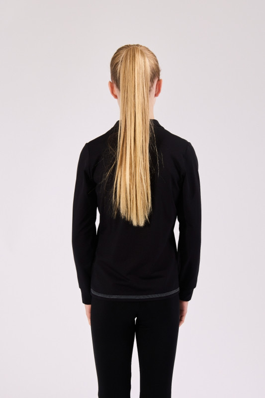 Jacke schwarz weiß