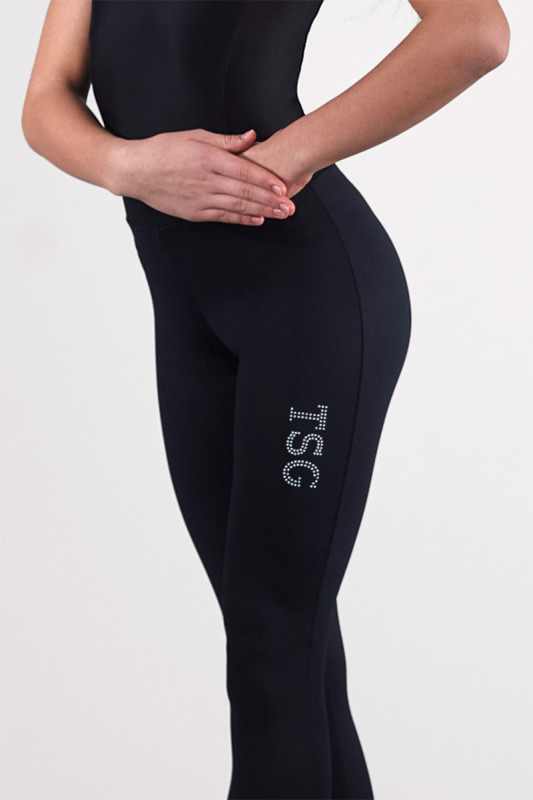 Preview: Strass-Vereinsinitialen linkes Hosenbein