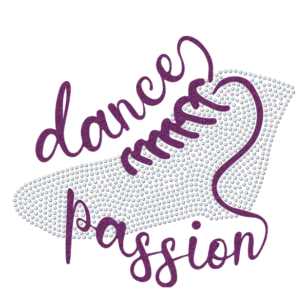 Strass-Motiv Gardestiefel lila