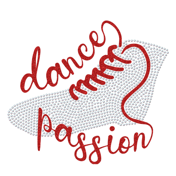 Strass-Motiv Gardestiefel rot