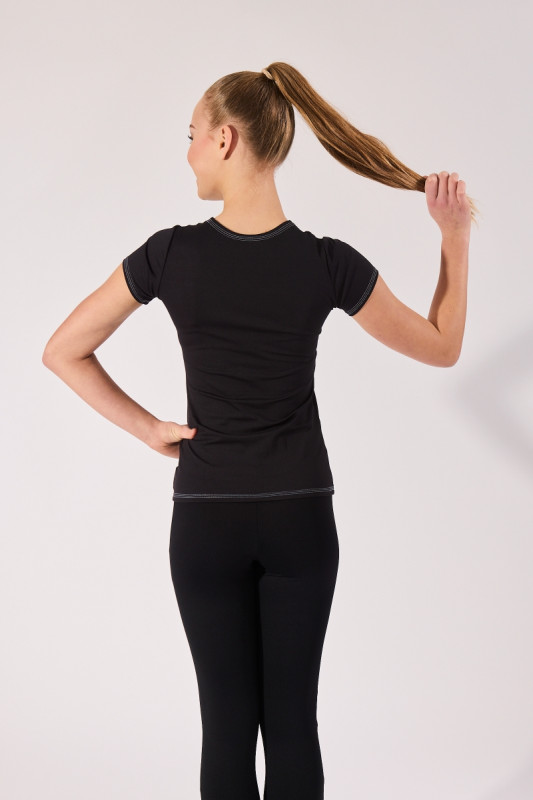 T-Shirt Meryl schwarz