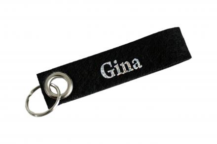 Schlüsselanhänger Name Gina