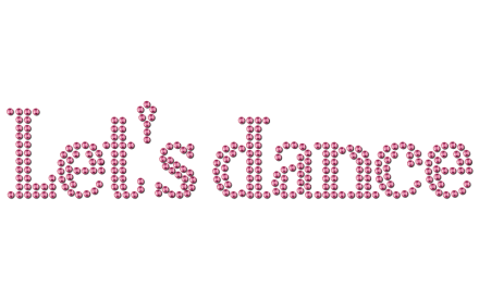 strass-schriftzug-lets-dance-pink