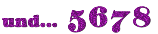 Preview: Glitzer-Motiv und... 5678