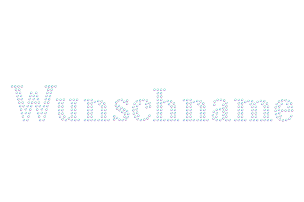 Dein Strass-Wunschname