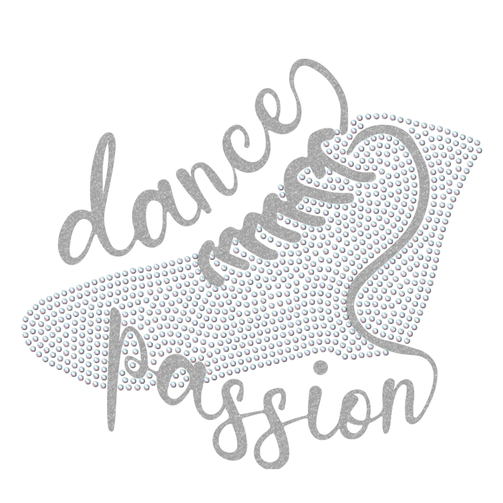 Strass-Motiv Gardestiefel silber