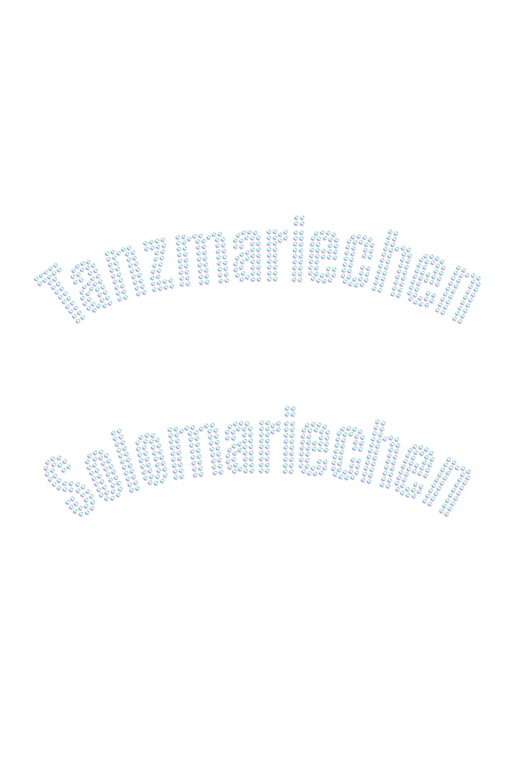 Schriftzüge gebogen