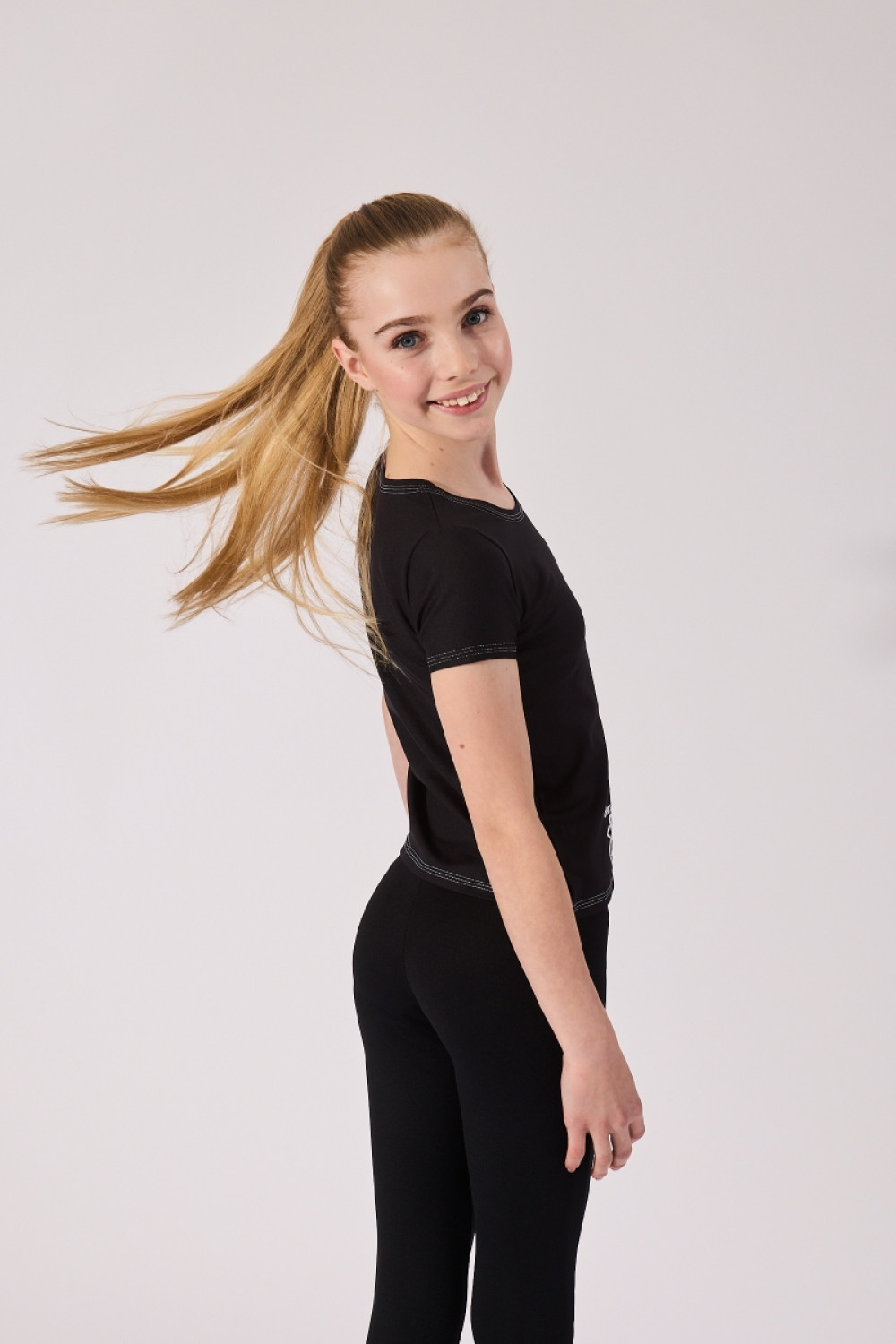 T-Shirt Meryl schwarz