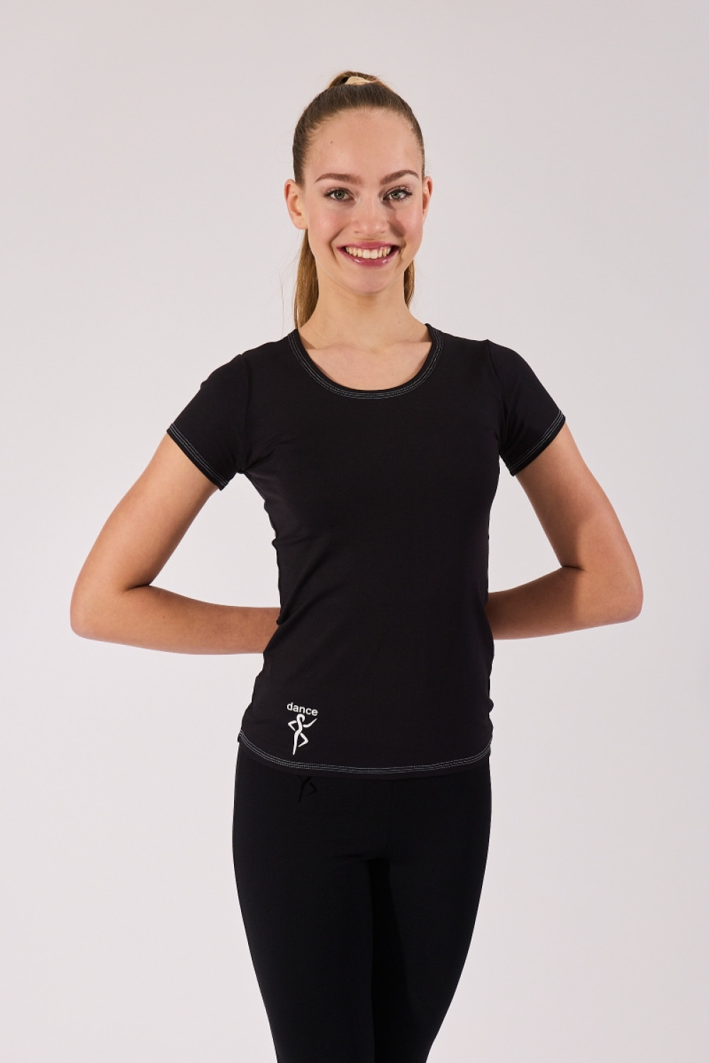 T-Shirt Meryl schwarz