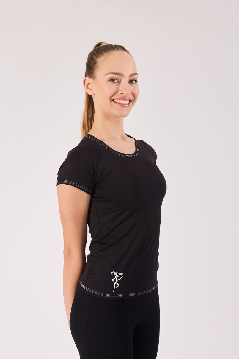 T-Shirt Meryl schwarz